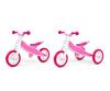 Tasakaaluratas-kolmerattaline Milly Mally Look 2in1, roosa