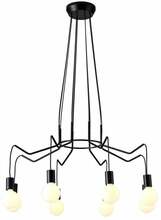 Rippvalgusti Candellux Basso, 8xE27, 40W, must