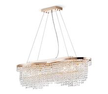 Rippvalgusti Maytoni Diamant Crystal DIA600-07-G, 7xE14, 60W, valge