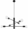 Rippvalgusti Sollux Duomo 6, 6xE27, 300 W, must