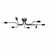 Lühter Sollux SL.1448 VECTOR 8, 8xE27, 15W, 230V, must