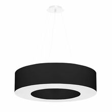 Rippvalgusti Sollux Saturno 70, must