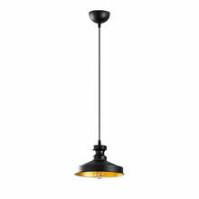 Rippvalgusti Opviq Berceste, 182BLACK-S, 1xE27, 40W, 22 cm, must