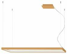 Ripplamp Sollux Tuula L, 50 W, 4000 K, kuldne