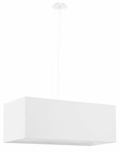 Rippvalgusti Sollux Santa Bis 80, 60 W, E27, valge