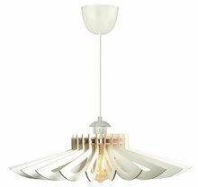 Rippvalgusti Opviq 160-T, 60 W, E27, 52 cm, valge