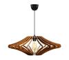 Rippvalgusti Opviq 171-T, 1xE27, 60W, 230V, 47 cm, pruun