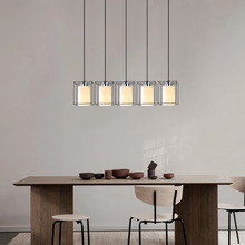Rippvalgusti Opviq Swank, 702-5S1, must, rauast korpus