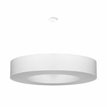 Rippvalgusti Sollux Saturno, 8xE27, 60W, d. 90 cm, valge