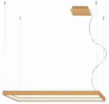 Rippvalgusti Sollux Tuula M, 50 W, 4000 K, kuldne