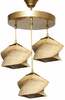 Rippvalgusti Opviq SP178, 180 W, E27, naturaalne metallkarkass