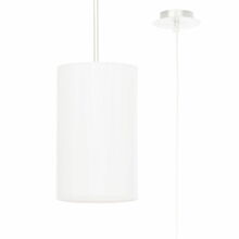 Rippvalgusti Sollux OTTO, 1xE27, 60W, d. 15 cm, valge