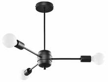 Laelamp Sollux Lango 3, 3xE27, 60W, must
