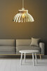 Laelamp Opviq 163, MDF KORĖLAS, valge, paksus 3 mm