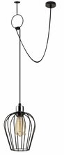 Rippvalgusti Opviq Tel 6681, 1xE27, 40W, must