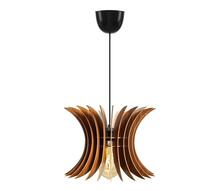 Ripplühter Opviq Liustra 147-T, 1xE27, 60W, 20 cm, pruun