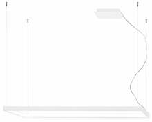 Ripplamp Sollux Tuula L, 50 W, LED, 3000 K, valge