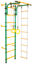 Võimlemissein Sanro Junior Atlet, 220 x 60 cm, roheline-kollane