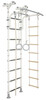 Võimlemissein Sanro Junior Atlet-R, 245-290 x 60 cm, valge/hall