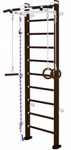 Puidust Rootsi sein Sanro Smile, 243 x 64 cm, wenge (tumepruun)