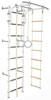 Võimlemissein Sanro Junior Atlet, 220 x 60 cm, valge/hall