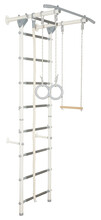 Võimlemissein Sanro Junior Atlet Light, 220 x 55 cm, valge/hall