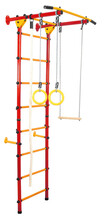 Võimlemissein Sanro Junior Atlet Light, 220 x 55 cm, punane-kollane