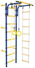 Võimlemissein Sanro Junior Atlet, 220 x 60 cm, sinine-kollane