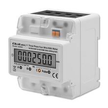Energiakulu mõõtur Qoltec 50900, kolmefaasiline, 230V/400V, LCD, 4P, DIN-liist