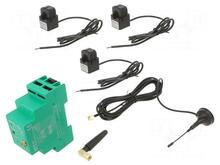 Elektrienergia arvesti Zamel Supla MEW-01/ANT, WiFi, 3F+N, roheline