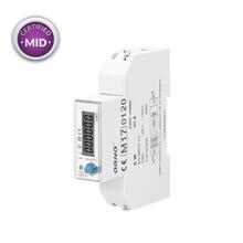 Elektriarvesti Orno OR-WE-525, 1 faas, 100A, RS-485, MID, 1 moodul, DIN TH-35 mm