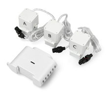 Energiakuluarvesti Shelly 3EM, Wi-Fi, 3 faasi, valge