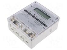 Elektriarvesti Qoltec ühefaasiline, 230 V, LCD