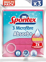 Mikrokiudlapid porolooniga Spontex Multipack, 3 tk