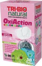 Plekieemaldustabletid Tri-Bio OxiAction Color, 18 tk