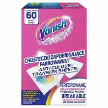 Värvikaitse salvrätikud Vanish Color Catcher, 60 tk