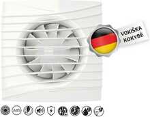 Vannitoa ventilaator Vlano ONDA 125 TH, 125 mm, taimeri ja niiskusanduriga