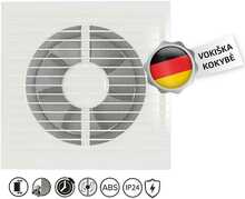 Vannitoa ventilaator Vlano E 150 S, 150 mm