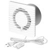 Seinaventilaator Orno, 100 mm, vaikne pinnapealne vannitoa ventilaator