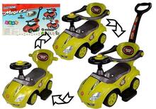 Tõukeauto Lean Toys Mega Car, kollane