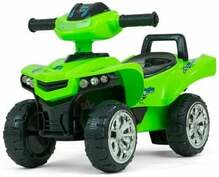 Tõukeauto Milly Mally Monster, must/roheline