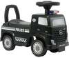 Tõukeauto Milly Mally Mercedes-Benz Actros Police, must