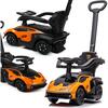 Pealeistutav mänguauto Enero Lamborghini, must/oranž
