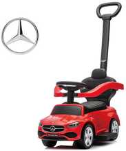 Pealeistutav auto Milly Mally Mercedes C-Class Deluxe, punane
