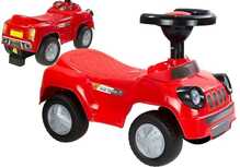 Pealeistutav auto Lean Toys Rider Sport, punane