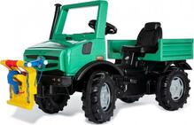 Pedaalidega veok Rolly Toys RollyUnimog Forst Mercedes-Benz vintsiga, roheline