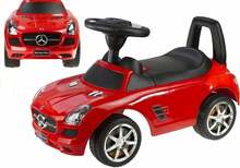 Tõukeauto Lean Cars Mercedes-Benz, punane