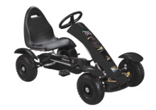 Gokart Lean Cars F618, must, 113 cm