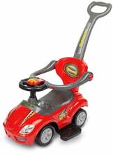 Pealeistutav auto Toyz Race Car, punane