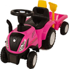 Tõuketraktor BabyTrold New Holland, roosa, 20-42TR-P